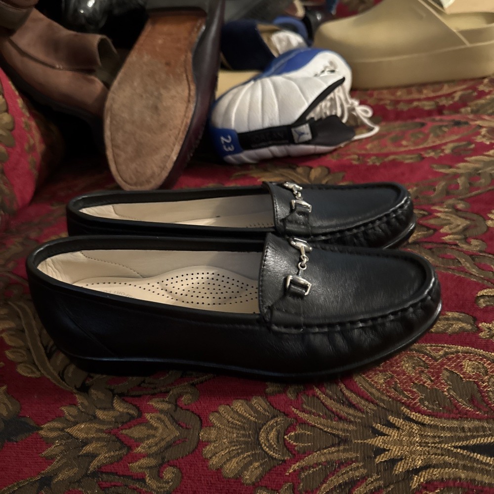 SAS Metro Comfort Bit Loafer Women's Black Size 7